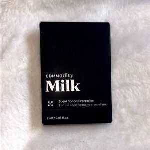 Commodity Milk Sample